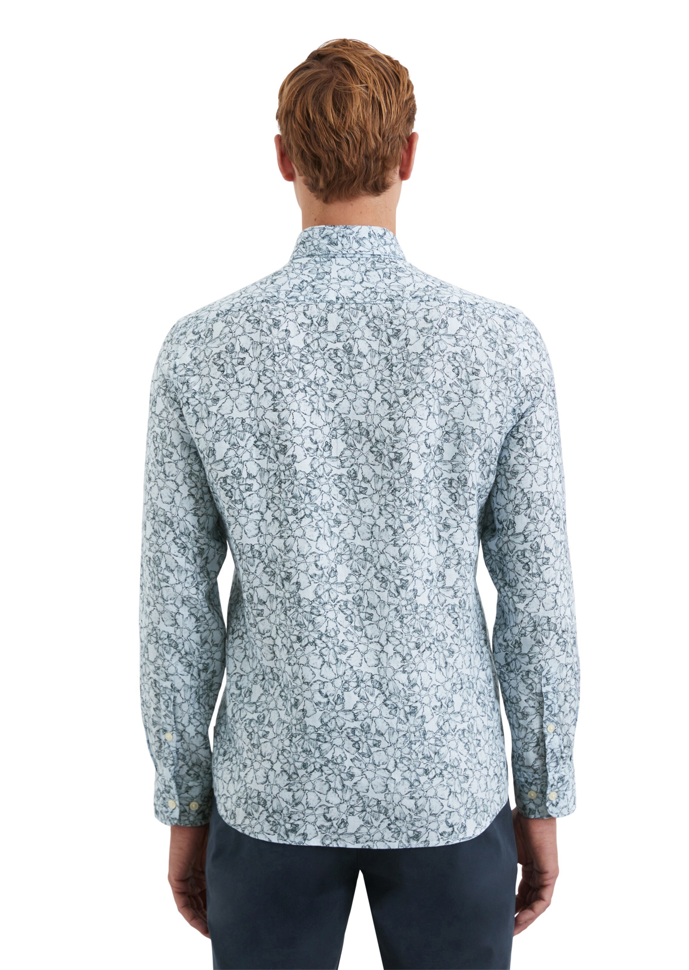 Marc O'Polo Regular Fit Hemd in Blau