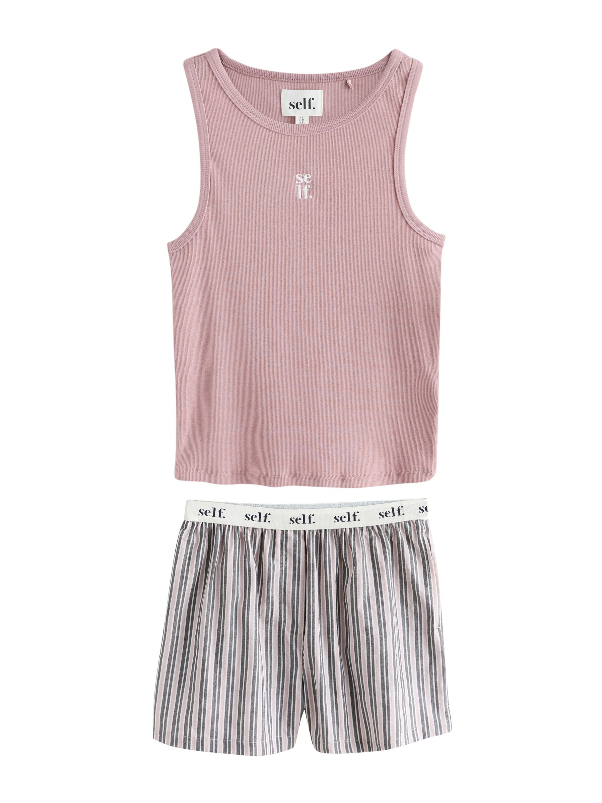 Shorty self. en rose : devant