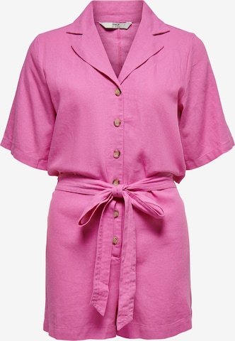 ONLY Jumpsuit in Pink: front