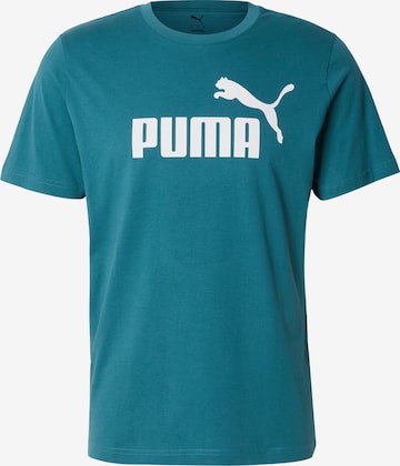 PUMA Funkčné tričko 'Ess No. 1' - Zelená: predná strana