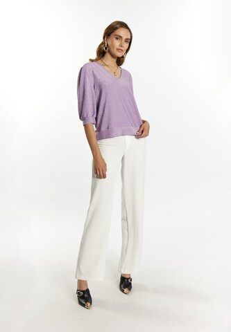 faina - Blusa em roxo