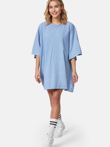 Worldclassca Oversized Shirt in Blue: front
