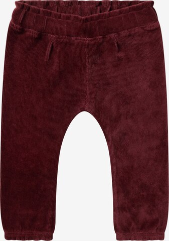 Noppies Tapered Broek 'Vinton' in Rood: voorkant