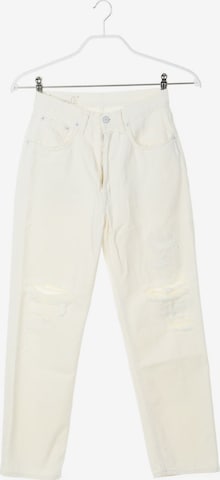 (+) people Jeans in 26 in White: front