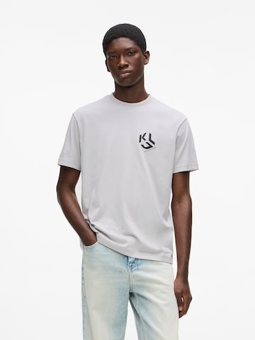 KARL LAGERFELD JEANS Bluser & t-shirts i grå: forside