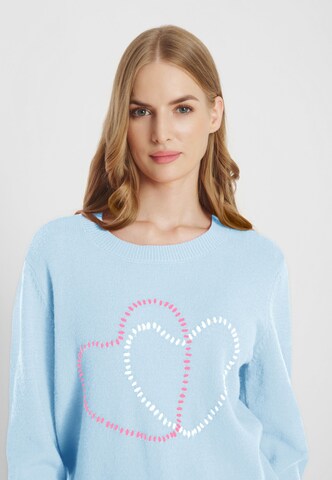 Frieda & Freddies NY Pullover in Blau
