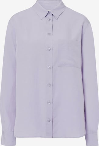 Chemisier Les Lunes en violet : devant