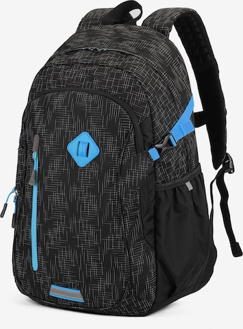 Aoking Backpack in Black: front