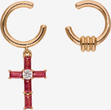 Boucles d'oreilles Gaya en or : devant