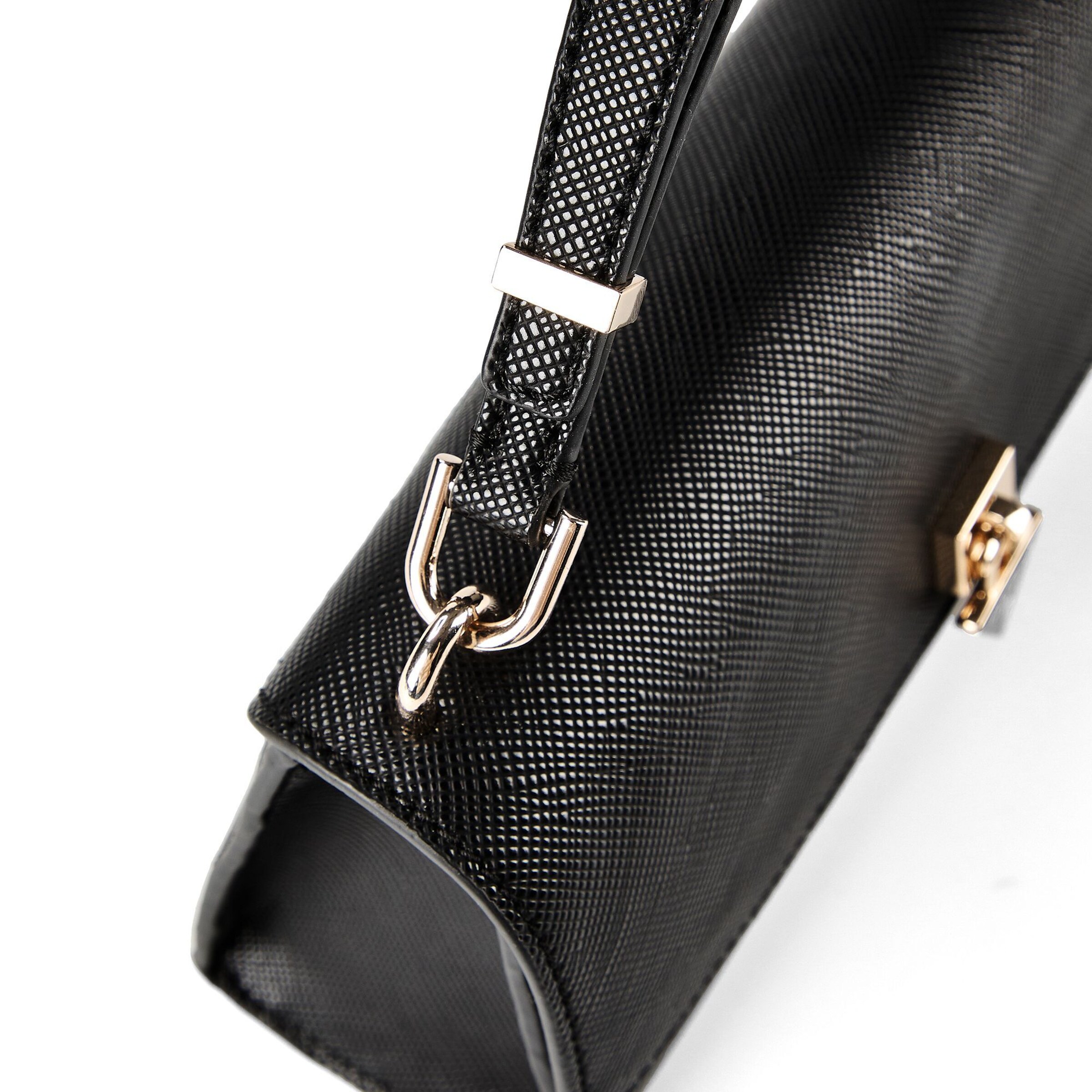 Borsa a mano 'Patsie' di GUESS in nero