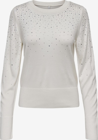 ONLY Pullover 'SOLITA' in Weiß: Vorderseite