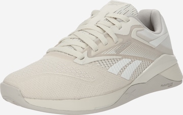 Reebok - Sapatilha de desporto 'NANO X4' em bege: frente