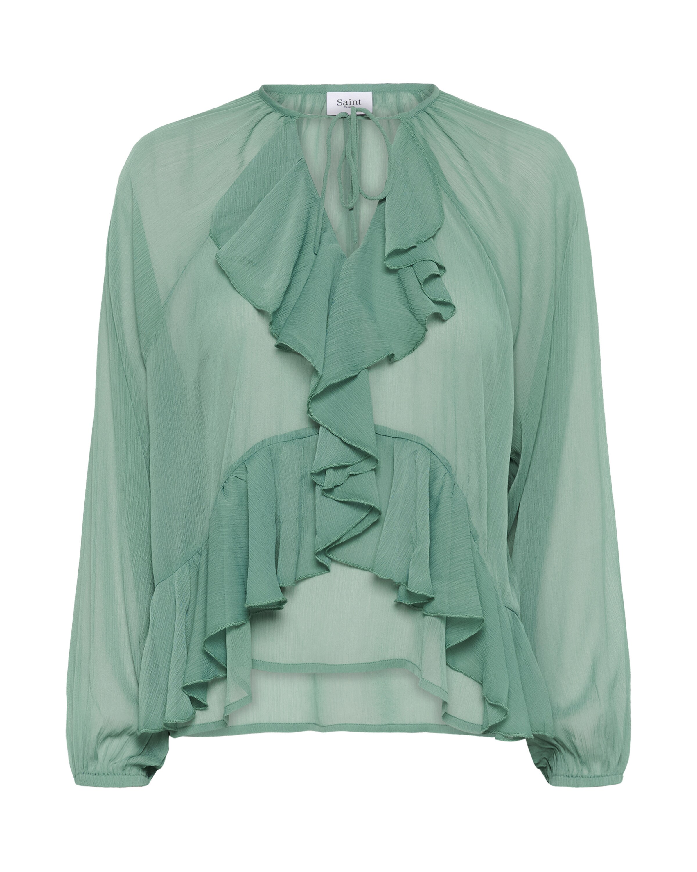 Chemisier 'Jacelyn' SAINT TROPEZ en vert : devant