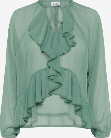 SAINT TROPEZ Blouse 'Jacelyn' in Green: front