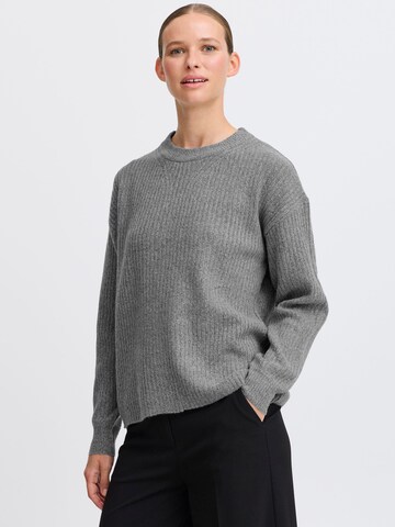 b.young - Jersey ' BYOnema ' en gris: frente
