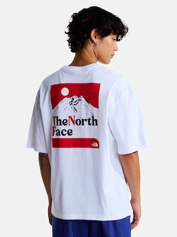 THE NORTH FACE Shirt 'The Right Side' in Wit: voorkant