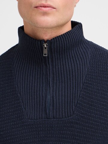 !Solid - Pullover ' RECO ' em azul