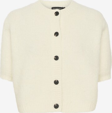 Cardigan SOAKED IN LUXURY en blanc : devant