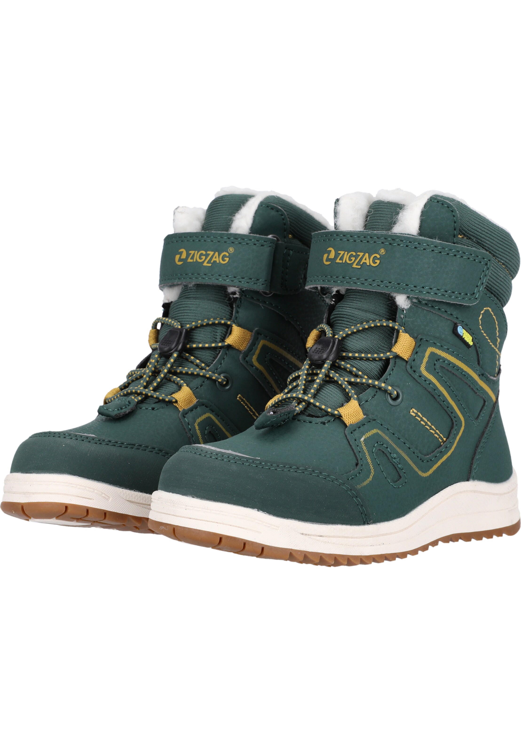 ZigZag Snow boots 'Rincet' in Green