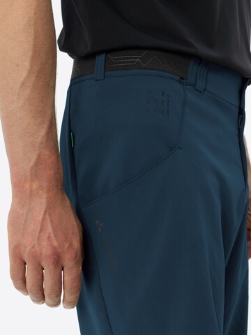 VAUDE Regular Outdoor trousers 'Loamer' in Blue