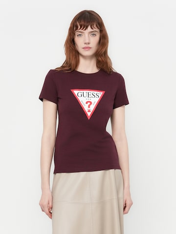 GUESS Shirt in Red: front