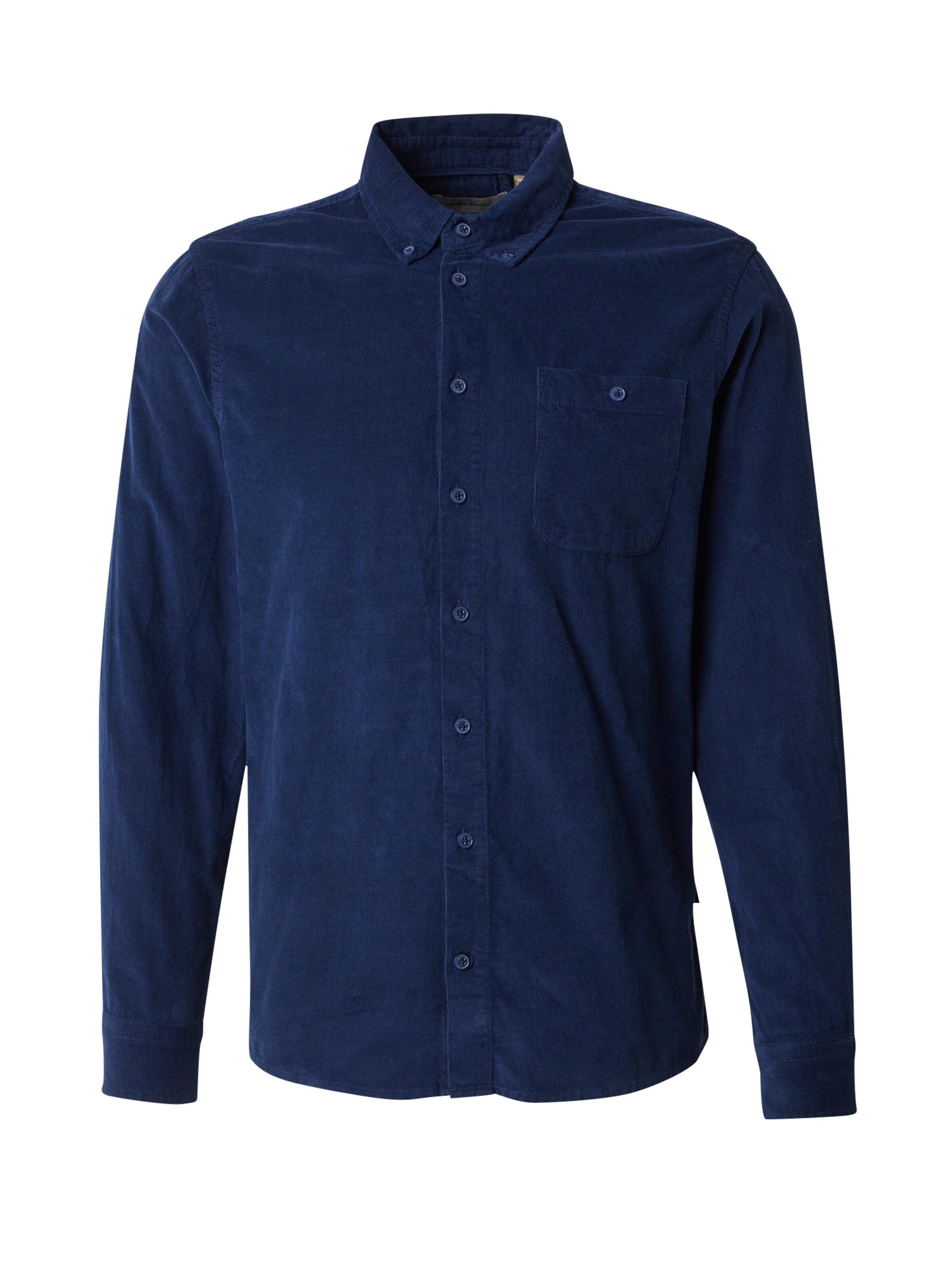 BLEND Hemd in marine, Produktansicht