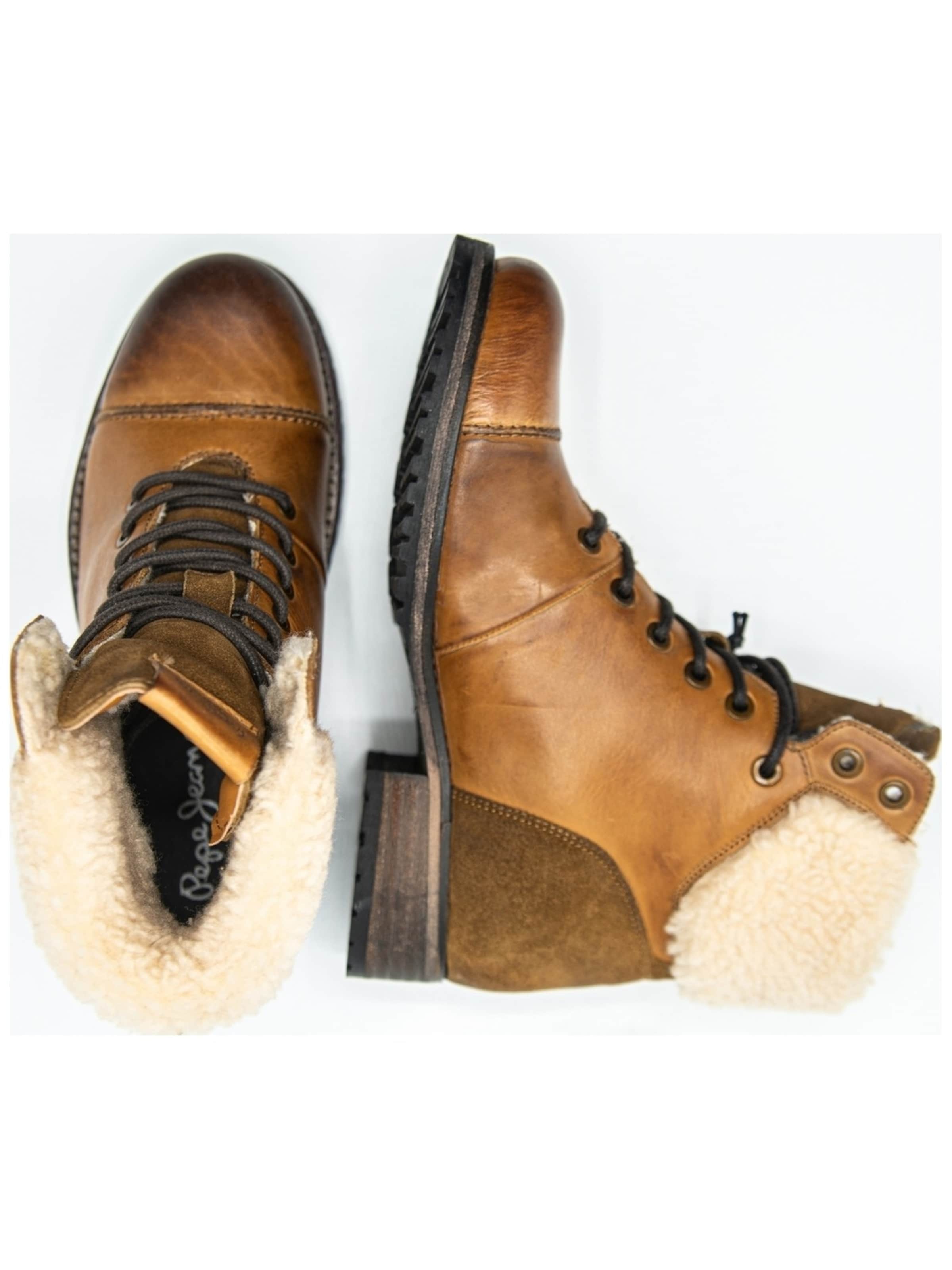 Pepe Jeans - Botas 'Melting Warm' en marrón