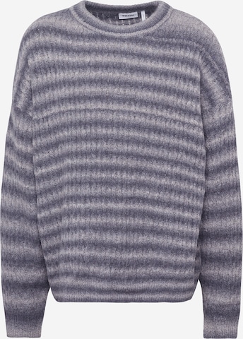 WEEKDAY Pullover 'John' in Grau: predná strana