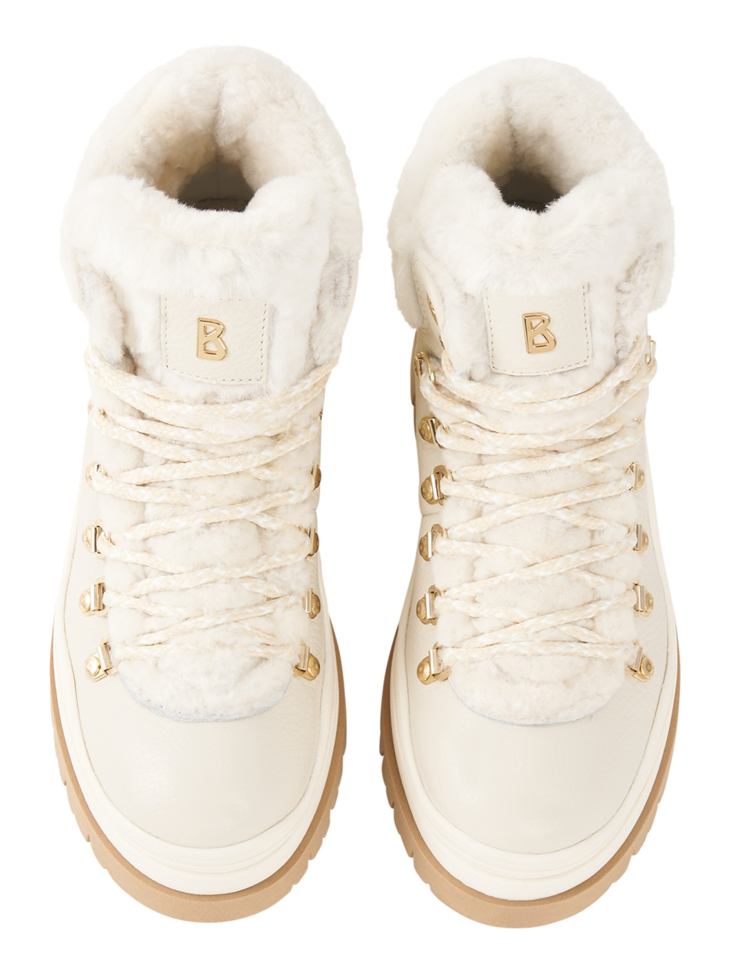 BOGNER Schnürstiefel 'Arosa' in Weiß