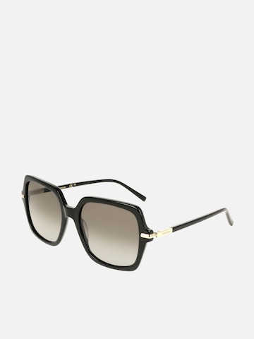 FERRAGAMO - Gafas de sol en negro: frente