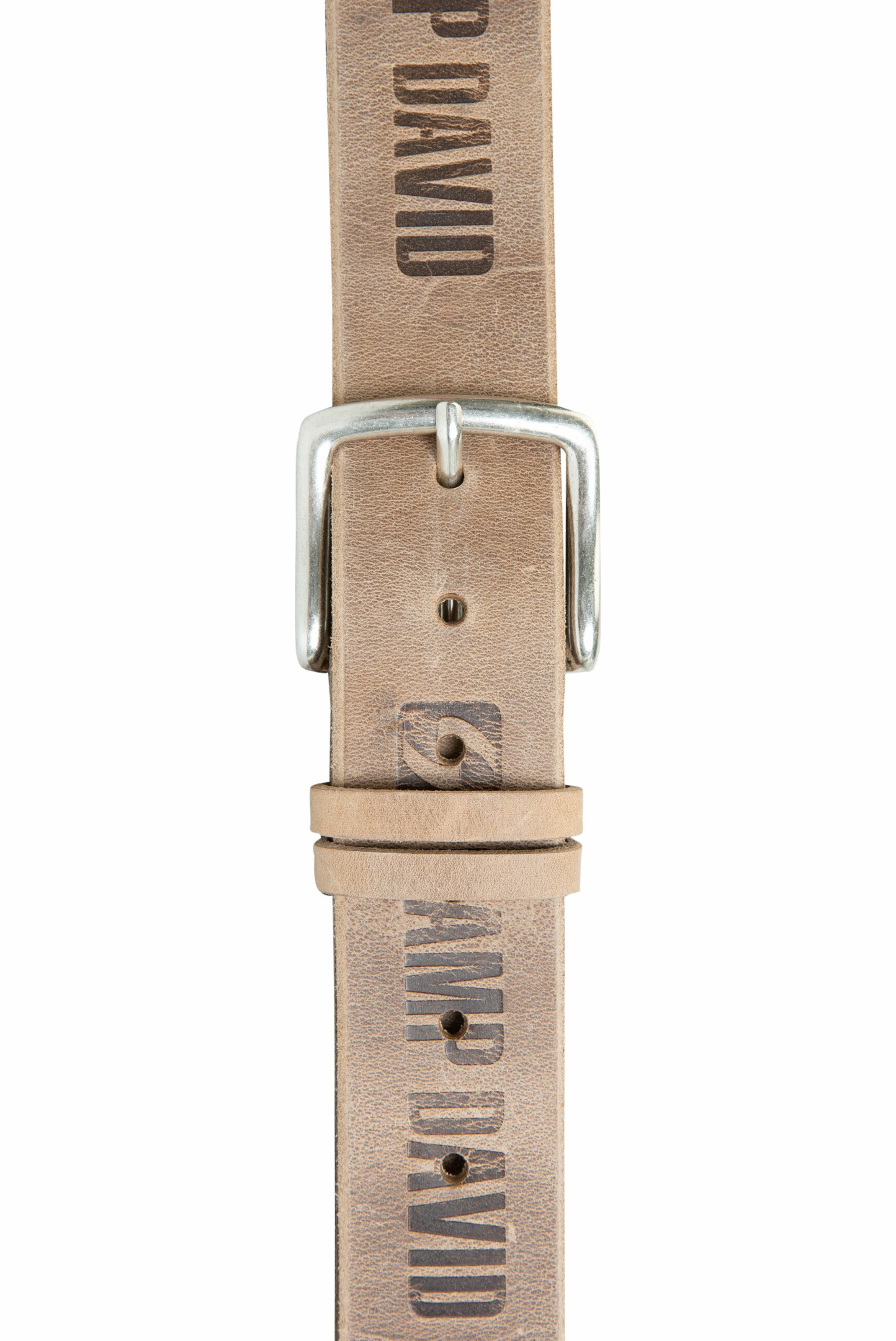 CAMP DAVID Belt in Beige
