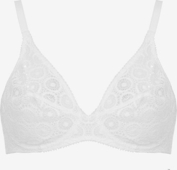 Chantelle T-shirt Bra in White: front