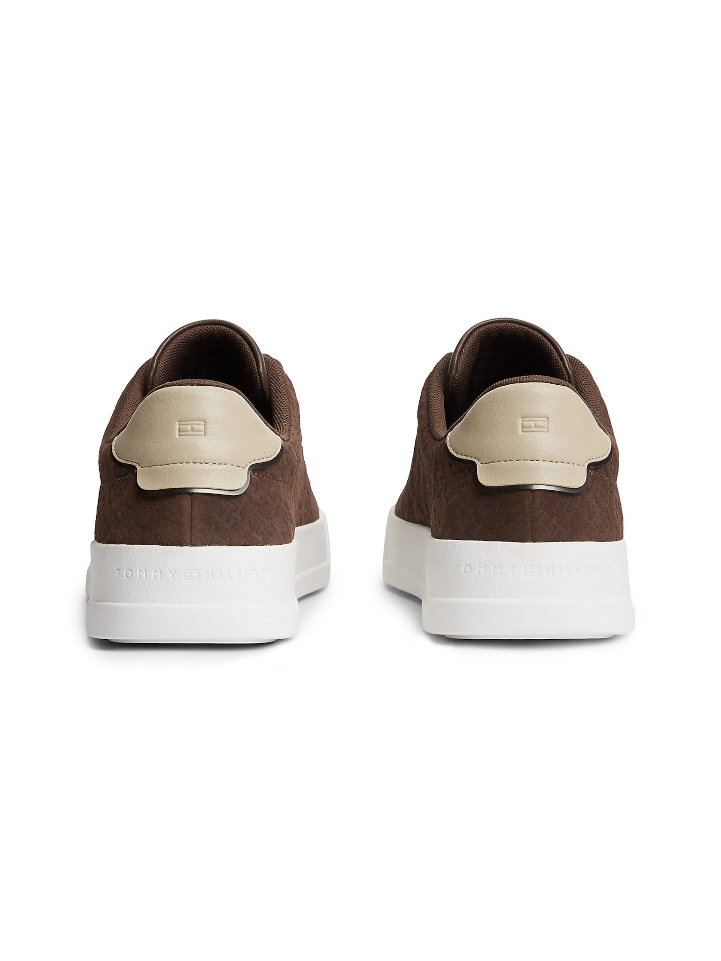 TOMMY HILFIGER Sneakers 'Court' in Brown