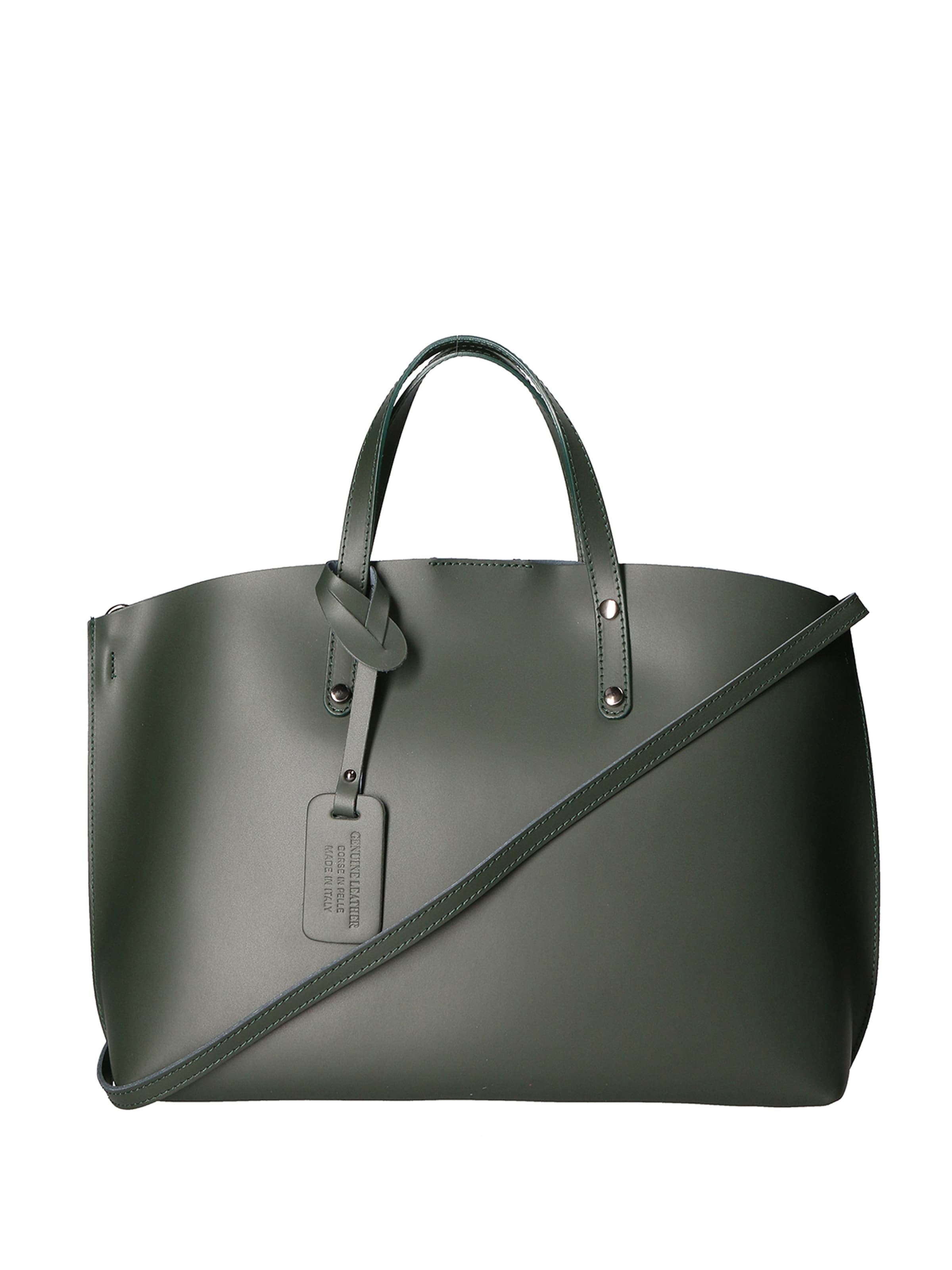 Gave Lux Handbag in Green: front