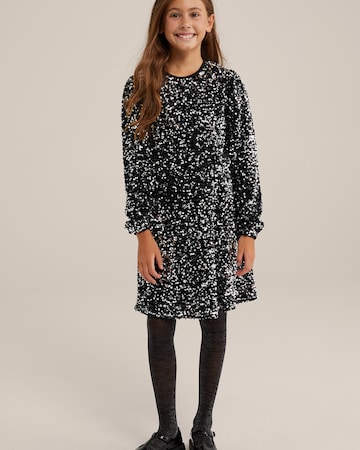 WE Fashion Kjole i sølv: forside