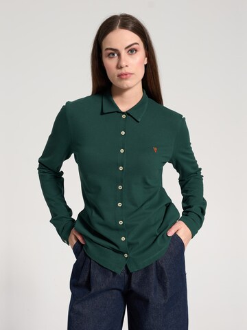 NOWIHT Blouse 'Vivienne' in Green