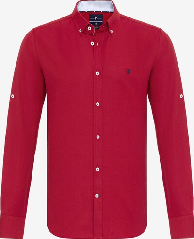 DENIM CULTURE Camisa de negocios 'JONES' en navy / rojo / blanco, Vista del producto