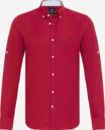 DENIM CULTURE - Camisa de negocios 'JONES' en rojo: frente