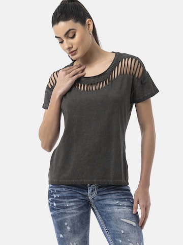 T-shirt 'WT388' CIPO & BAXX en gris