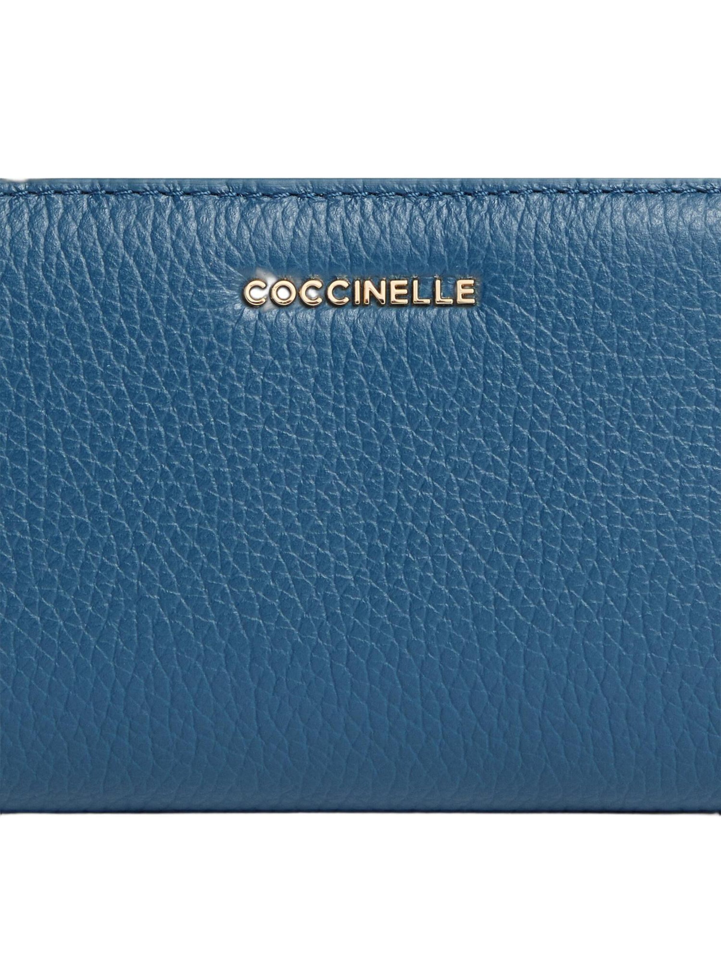 Coccinelle Wallet 'COCCINELLE METALLIC 26 4' in Blue