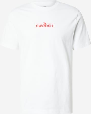 Nike Sportswear Koszulka 'CLUB' w kolorze biały: przód