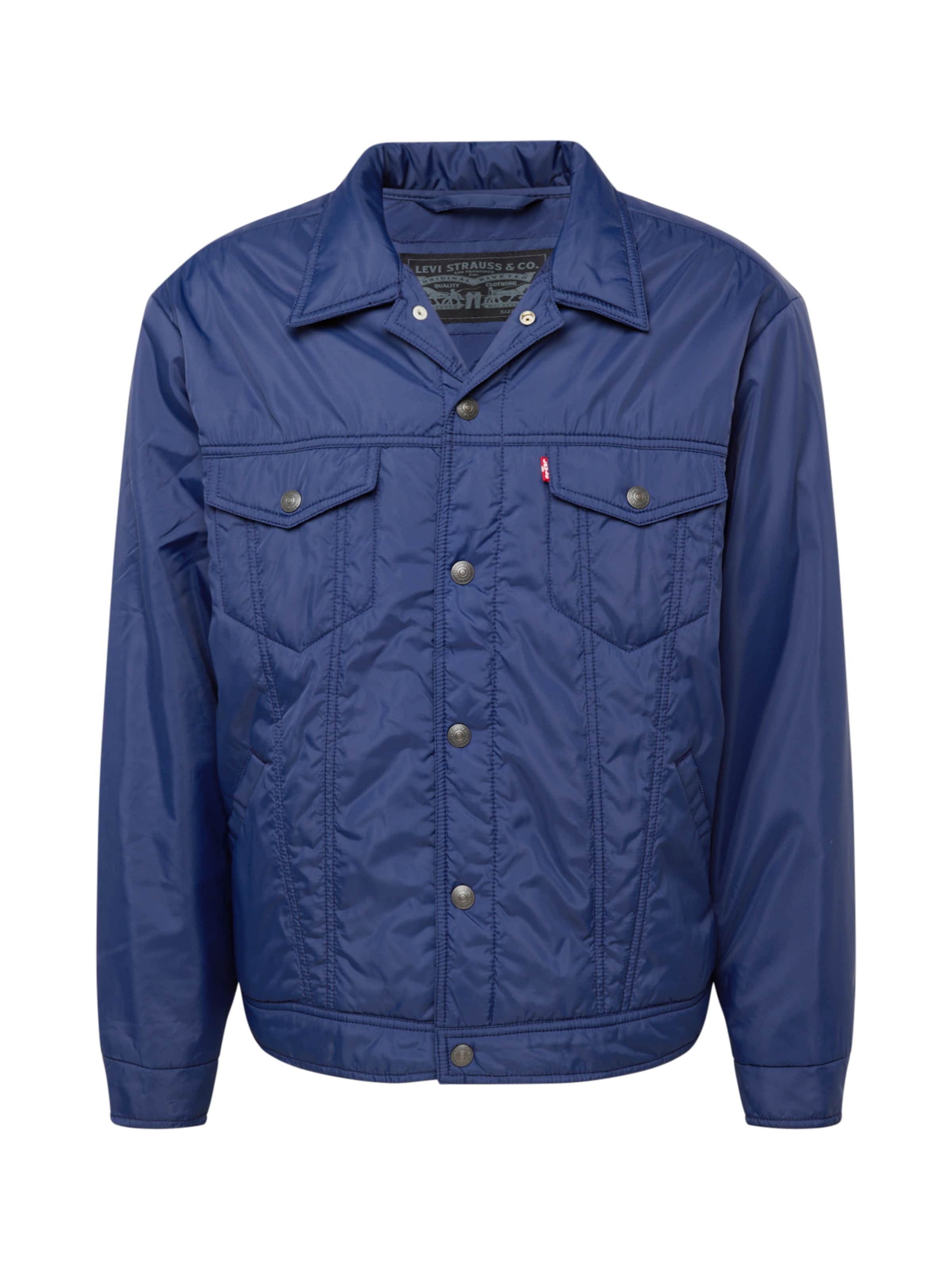 LEVI'S ® Übergangsjacke 'Relaxed Fit Padded Truck' in blau, Produktansicht