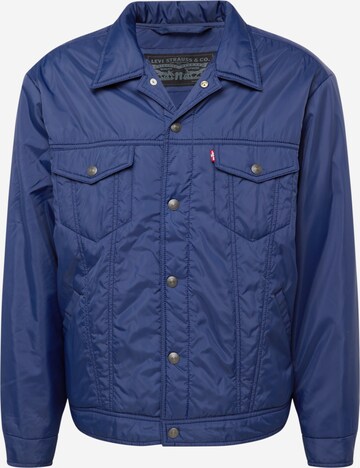 LEVI'S ® Übergangsjacke 'Relaxed Fit Padded Truck' in Blau: predná strana