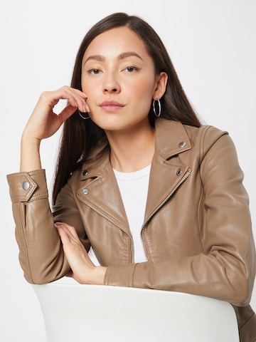 Goosecraft Between-season jacket 'Nelly' in Brown