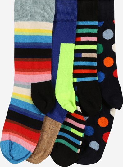 Șosete Happy Socks pe albastru / mai multe culori / negru, Vizualizare produs