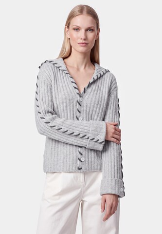 usha WHITE LABEL - Cárdigan en gris: frente