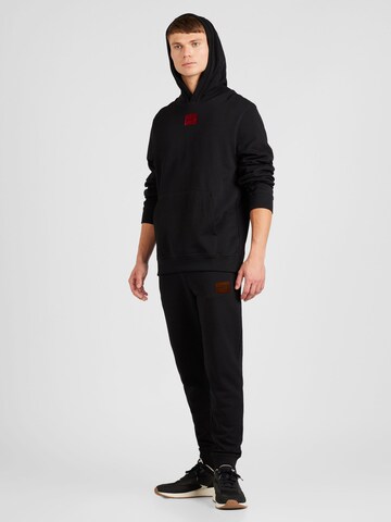 HUGO Sweatshirt 'Daratscho' in Zwart