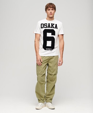 Superdry Shirt 'Osaka 6' in Weiß