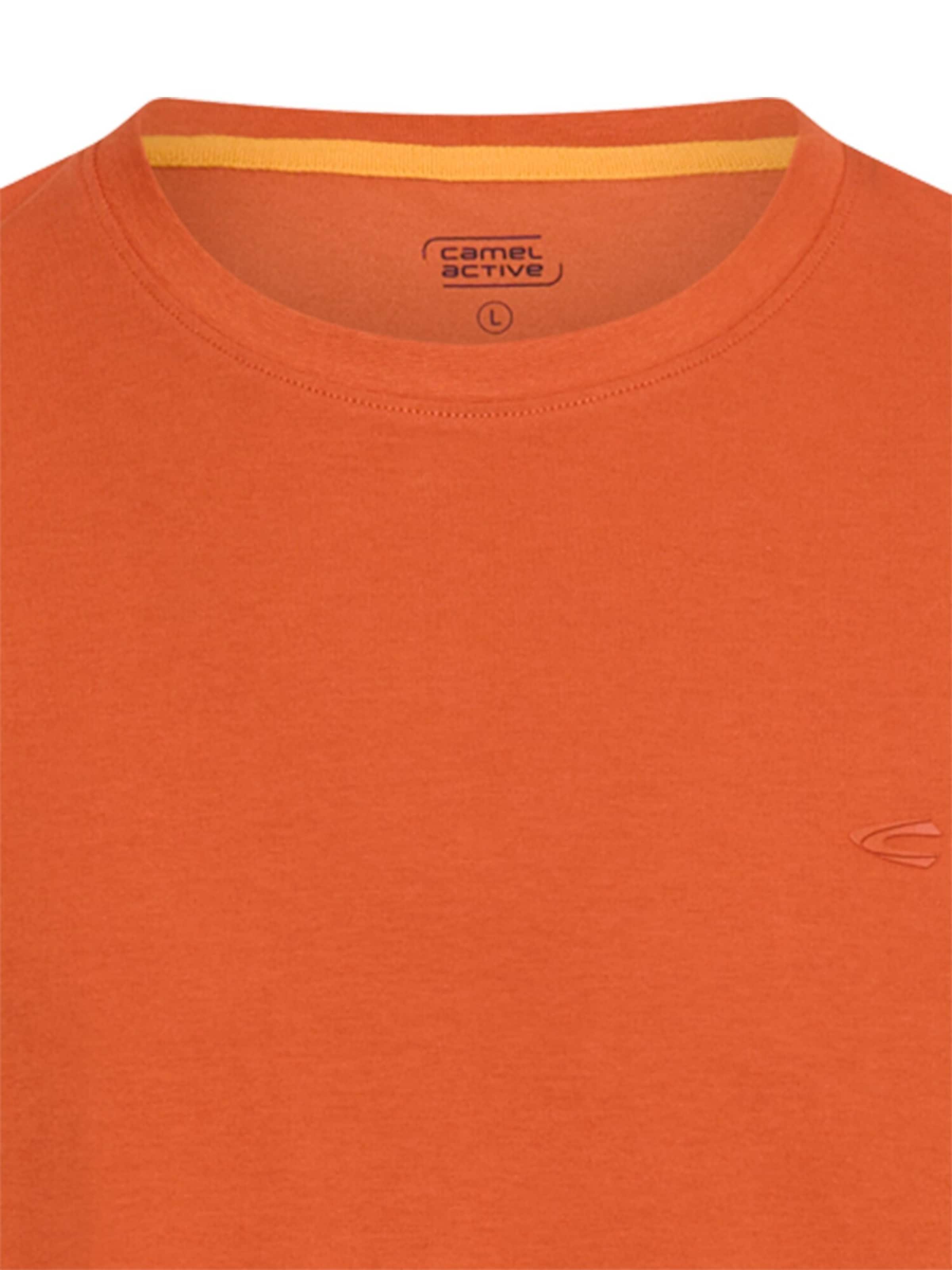 CAMEL ACTIVE Shirt 'fleXXXactive©' in Orange