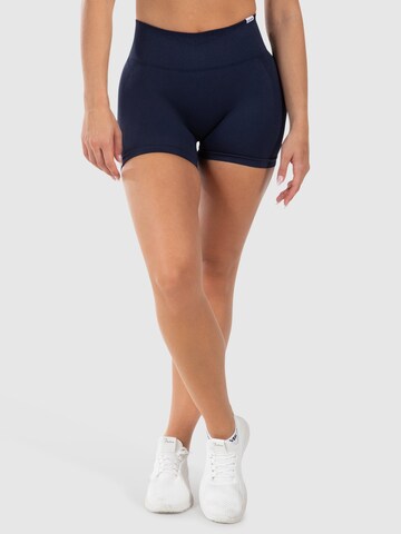 Smilodox Tapered Sportbroek ' Cetrina Pro ' in Blauw: voorkant